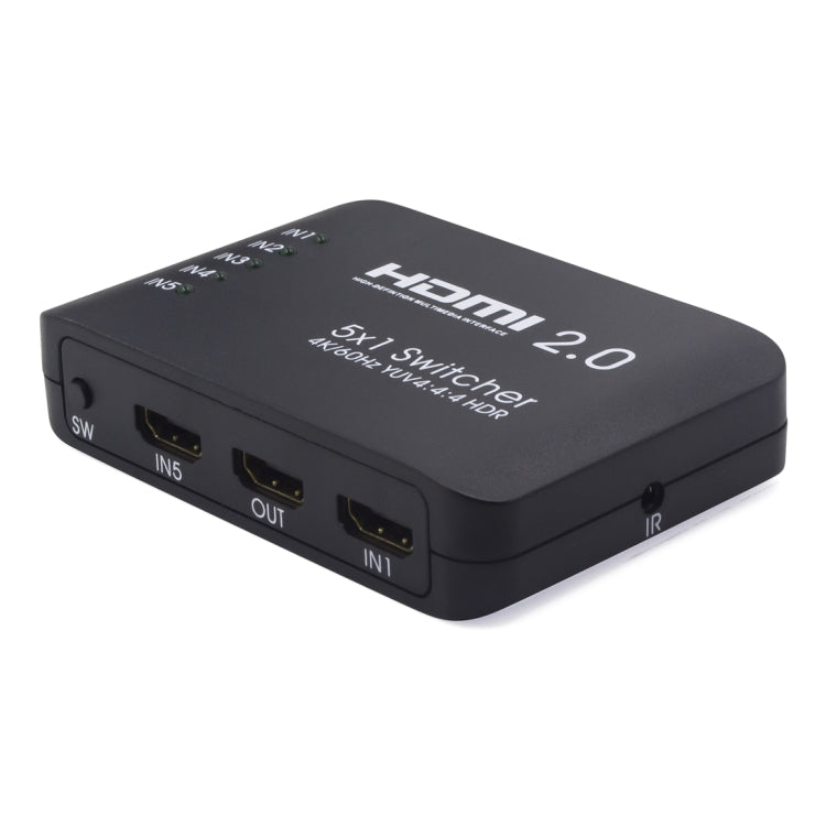 AYS-51V20 HDMI 2.0 5x1 4K Ultra HD Switch Splitter