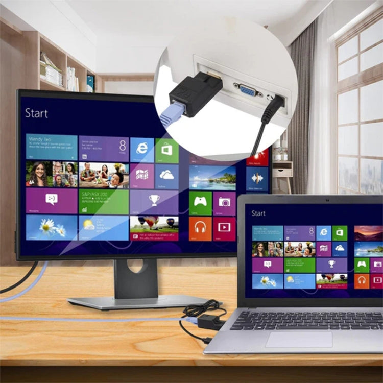 60m RJ45 to HDMI Network Extender, with Cable