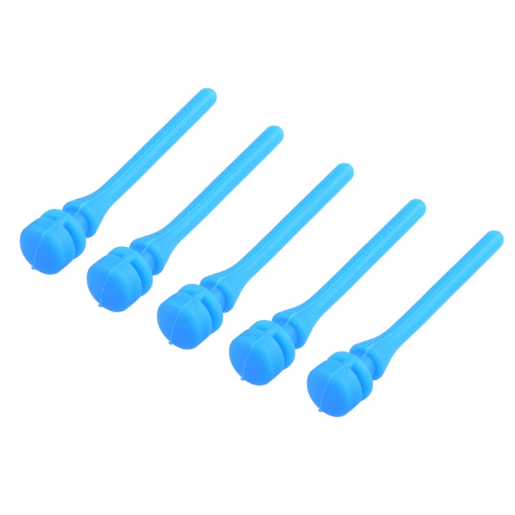 60 PCS 40mm Anti Vibration Soft Damping Nail Rubber Silicone Computer Fan Screw, 60 PCS 40mm (Blue), 60 PCS 40mm