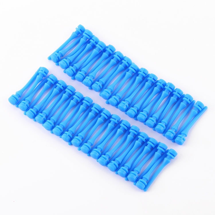 60 PCS 40mm Anti Vibration Soft Damping Nail Rubber Silicone Computer Fan Screw, 60 PCS 40mm (Blue), 60 PCS 40mm