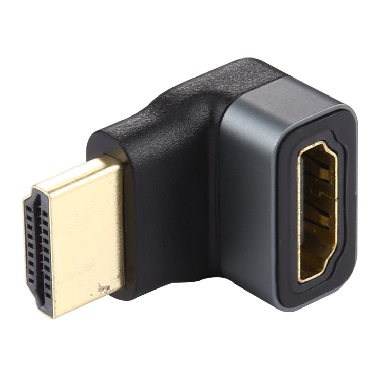 HDMI male to HDMI Female 90 Degree Elbow Head Aluminium Alloy Adapter