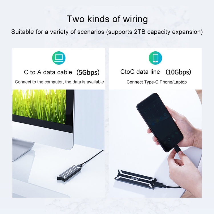 ORICO PBM2 NVMe M.2 SSD Case Type C USB 3.1 Enclosure Hard Drive Disk Box (10Gbps)