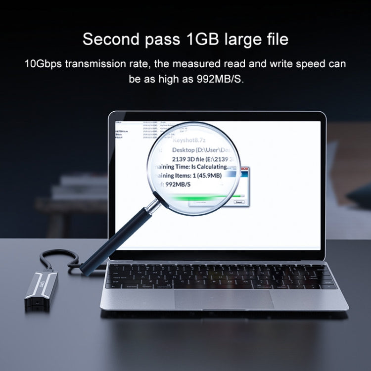 ORICO PBM2 NVMe M.2 SSD Case Type C USB 3.1 Enclosure Hard Drive Disk Box (10Gbps)