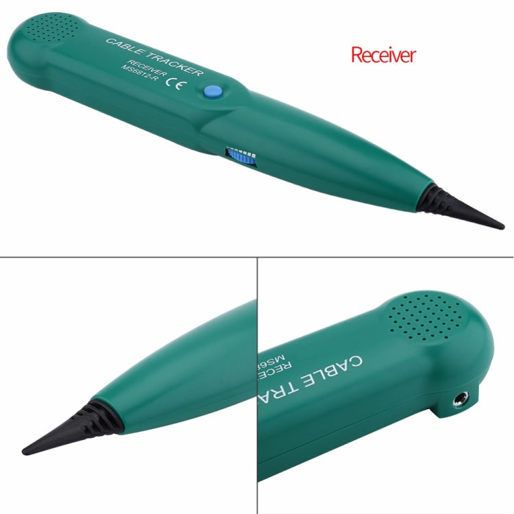 BSIDE MS6812 RJ11 & RJ45 Telephone Line Cable Tracker, Including Sender & Receiver