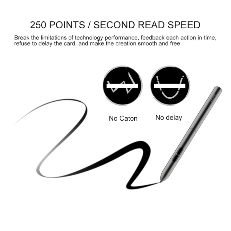 VEIKK A30 10x6 inch 5080 LPI Smart Touch Electronic Graphic Tablet, with Type-c Interface