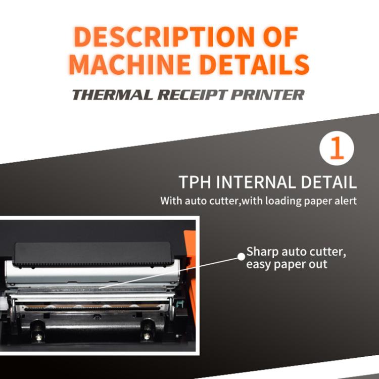 ZJ-8360 USB Auto-cutter 80mm Thermal Receipt Printer