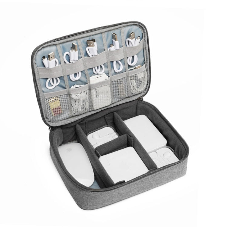 Multi-function Headphone Charger Data Cable Storage Bag, Single Layer Storage Bag, Size: 23x16x7cm
