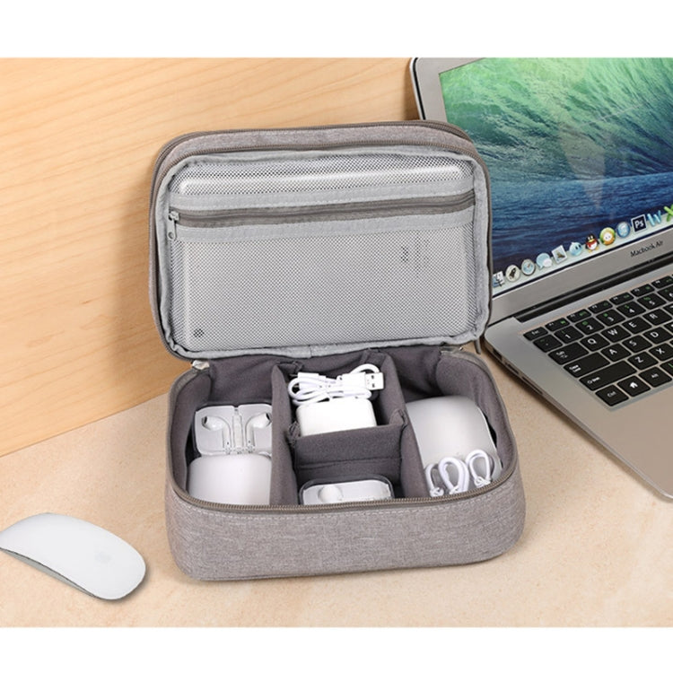 Multi-function Headphone Charger Data Cable Storage Bag, Single Layer Storage Bag, Size: 23x16x7cm