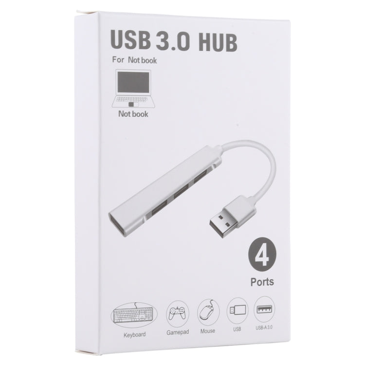 A-809 4 x USB 3.0 to USB 3.0 Aluminum Alloy HUB Adapter