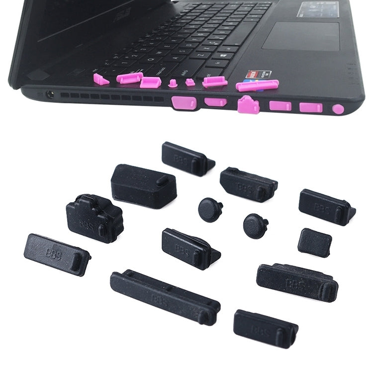 13 in 1 Universal Silicone Anti-Dust Plugs for Laptop