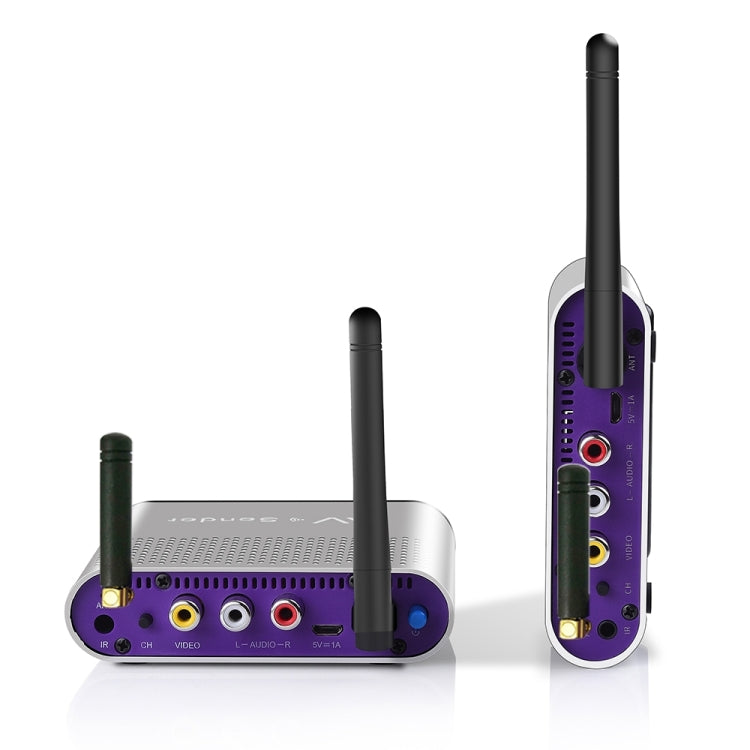 Measy AV550 5.8GHz Wireless Audio / Video Transmitter Receiver with Infrared Return, US Plug