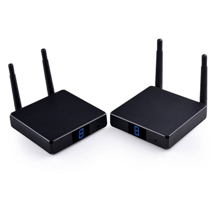 Measy FHD686-2 Full HD 1080P 3D 2.4GHz / 5.8GHz Wireless HD Multimedia Interface Extender 1 Transmitter + 2 Receiver, Transmission Distance: 200m