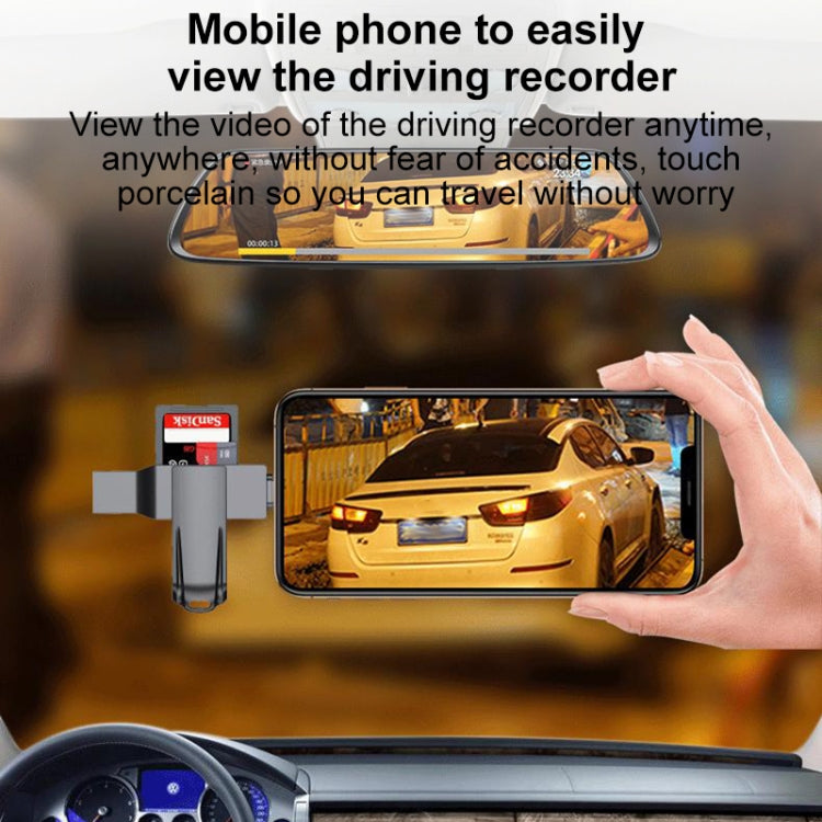 2 In 1 Multifunction USB-C / Type-C to USB 3.0 Card Reader