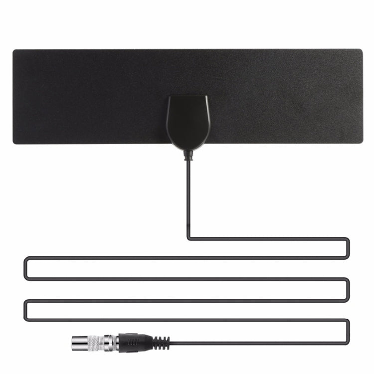 25 Miles Range 28dBi High Gain Amplified Digital HDTV Indoor Outdoor TV Antenna with 3.7m Coaxial Cable & IEC Adapter