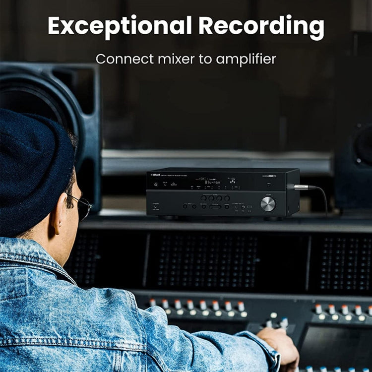 15m 3-Pin XLR Male to XLR Female MIC Shielded Cable Microphone Audio Cord