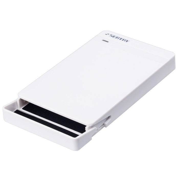 SEATAY HD213 Tool Free Screwless SATA 2.5 inch USB 3.0 Interface HDD Enclosure, The Maximum Support Capacity: 2TB