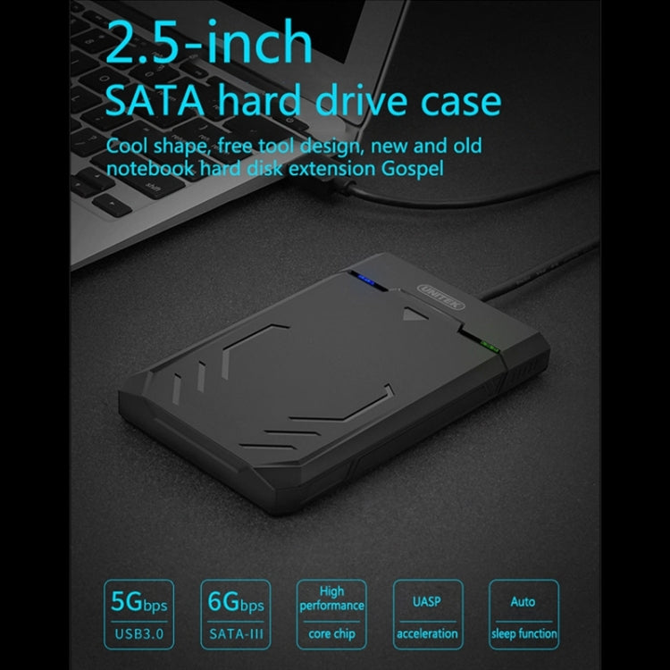UNITEK SATA 2.5 inch USB 3.0 Interface HDD Enclosure, Length: 30cm