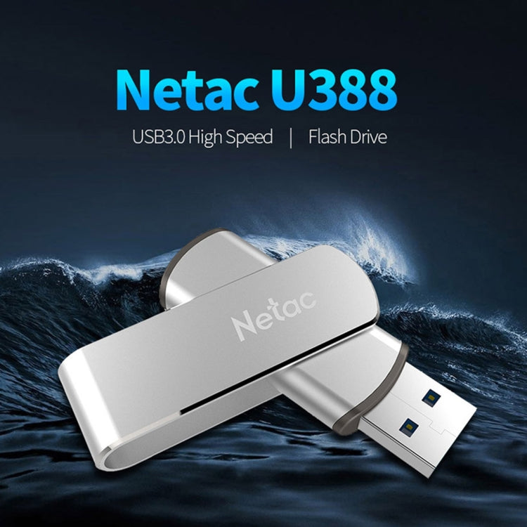 Netac U388 64GB USB 3.0 Twister Secure Encryption Flash Disk