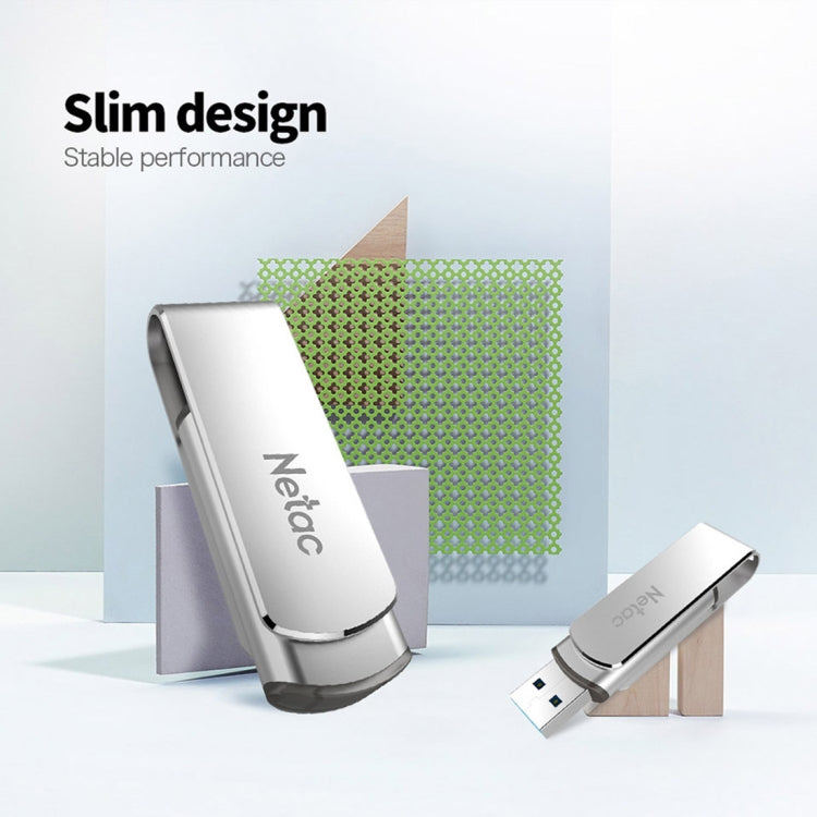 Netac U388 128GB USB 3.0 Twister Secure Encryption Flash Disk