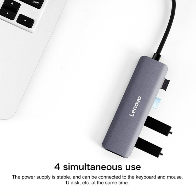 Lenovo U04 4 In 1 USB 3.0 Multi-port Converter Splitter Hub