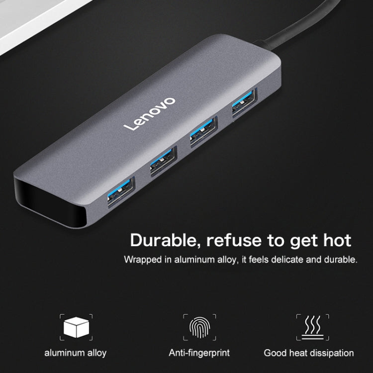 Lenovo U04 4 In 1 USB 3.0 Multi-port Converter Splitter Hub