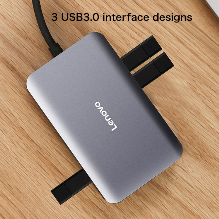 Lenovo F1-C08 8 In 1 Type-C / USB-C to HDMI Multi-function Converter Hub