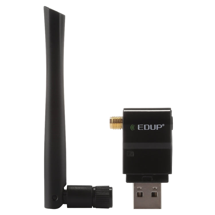 EDUP EP-AC1635 600Mbps Dual Band Wireless 11AC USB Ethernet Adapter 2dBi Antenna for Laptop / PC