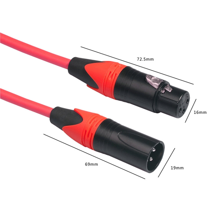 XRL Male to Female Microphone Mixer Audio Cable, Length: 5m
