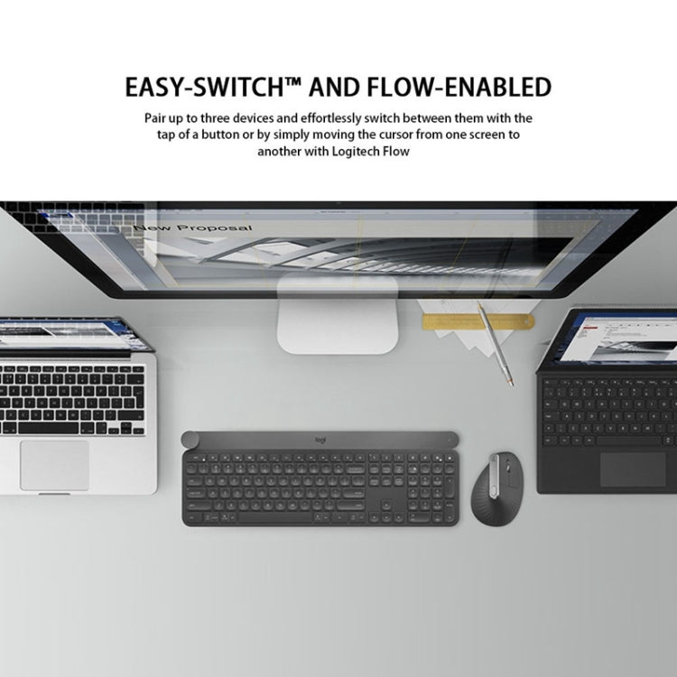 Logitech MX Vertical 4000DPI USB-C / Type-C + Unifying + Bluetooth Three-mode Ergonomic Wireless Vertical Optical Mouse