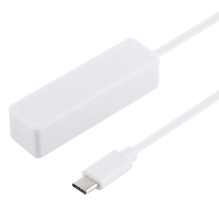 2 in 1 TF / SD Card Reader + 3 x USB 3.0 Ports to USB-C / Type-C HUB Converter, Cable Length: 26cm