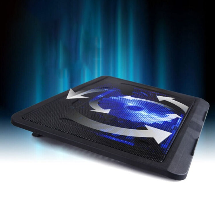 N19 USB Powered Portable Silent Fan Laptop Cooling Pad Stand