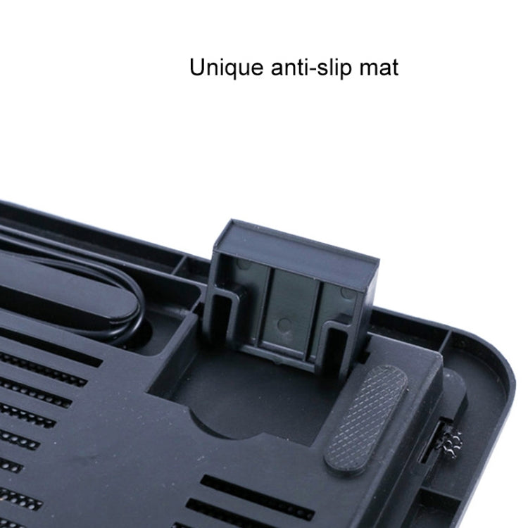 N19 USB Powered Portable Silent Fan Laptop Cooling Pad Stand