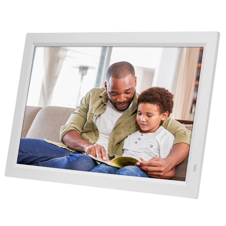 21.5 inch LED Display Digital Photo Frame with Holder & Remote Control, US Plug