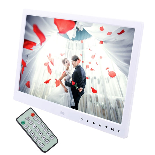 13.0 inch LED Display Digital Photo Frame with Holder / Remote Control, Allwinner, Support USB / SD Card Input / OTG
