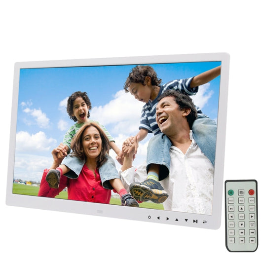 17.0 inch LED Display Digital Photo Frame with 7-keys Touch Button Control / Holder / Remote Control, Allwinner Technology, Support USB / SD Card Input / OTG, US/EU/UK Plug