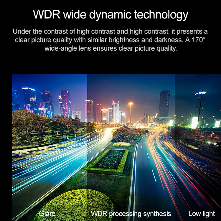 Mini Car DVR Camera Recorder 2.0 inch LCD Screen HD 1080P 170 Degrees Wide Angle Viewing, Support Motion Detection / Infrared Night Vision / TF Card / Mic