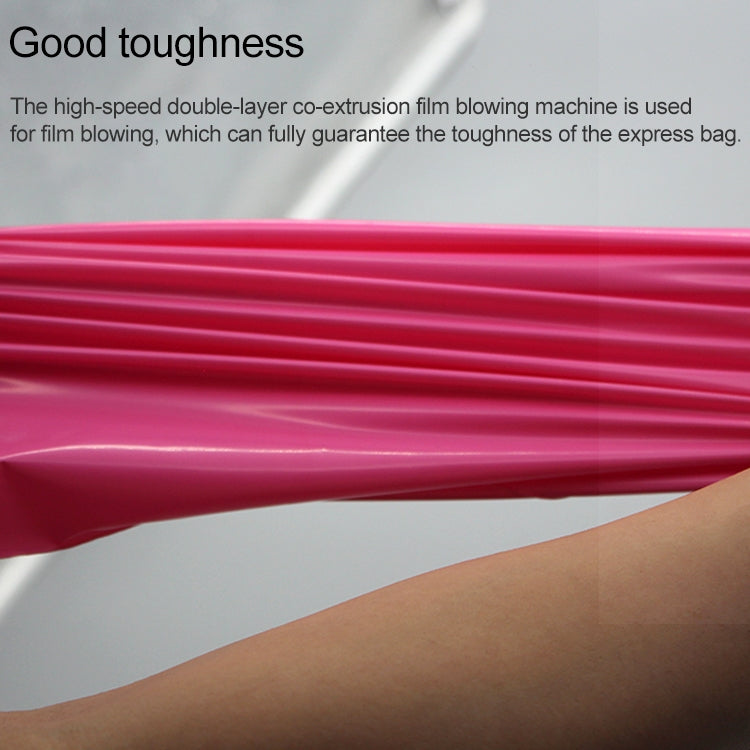 100 PCS / Roll Thick Express Bag Packaging Bag Waterproof Plastic Bag, Size: 13x24cm (Dark Grey)