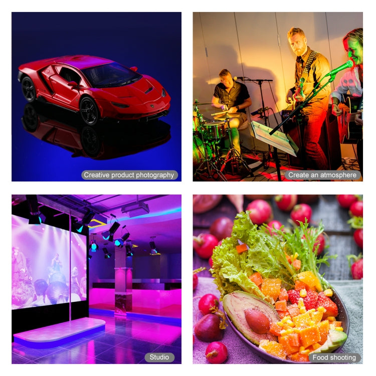 PULUZ 10.2 inch 26cm Marquee LED RGBWW Selfie Beauty Light  + 1.1m Tripod Mount 168 LED Dual-color Temperature Dimmable Ring Vlogging Photography Video Lights with Cold Shoe Tripod Ball Head & Remote Control & Phone Clamp