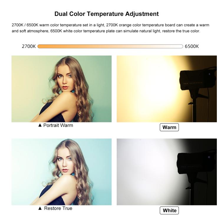 PULUZ 220V 120W Studio Video Light + 2.8m Light Holder + 65cm Foldable Lantern Softbox Photography Kit, 120W 2700K-6500K Light 2.8m Light Holder Kit UK Plug, 120W 2700K-6500K Light 2.8m Light Holder Kit US Plug                                          ...