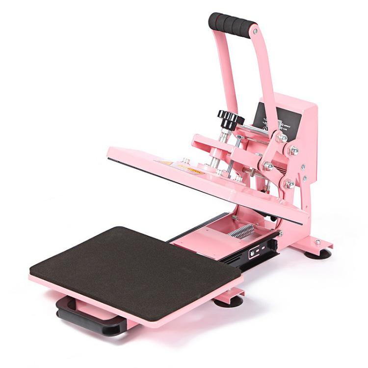 Hand Stamping Machine T-Shirt Clothes Heat Transfer, Size: 23x30cm, UK Plug