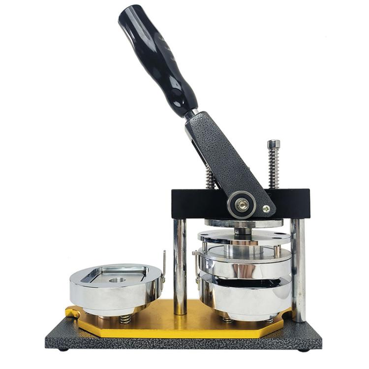 Square Badge DIY Making Machine, Size: 50x50cm