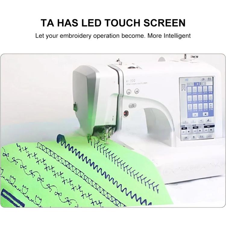 MRS-V700 Household Electric Embroidery Sewing Machine, EU Plug