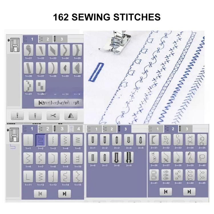 MRS-V700 Household Electric Embroidery Sewing Machine, EU Plug