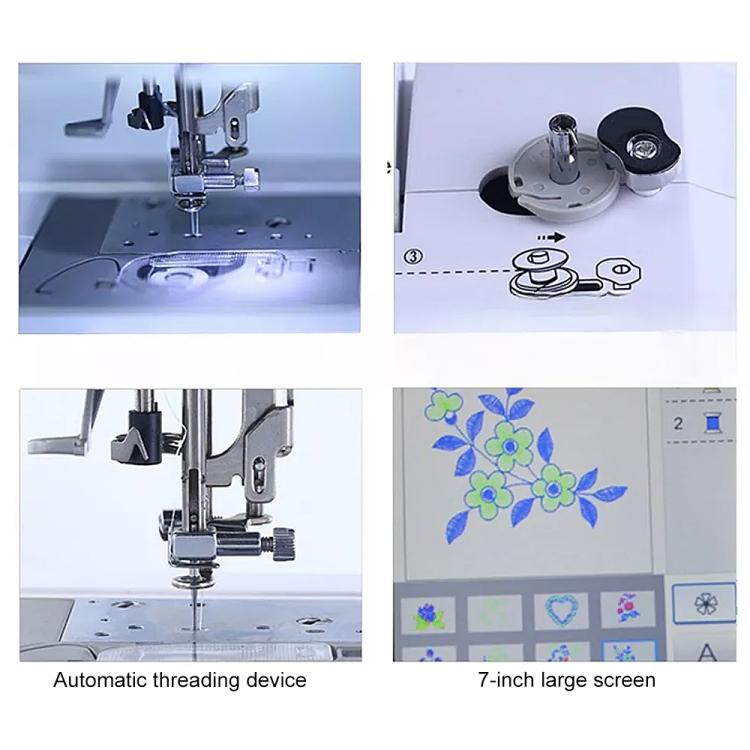 MRS-V700 Household Electric Embroidery Sewing Machine, EU Plug