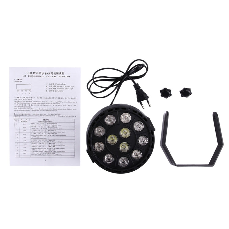 with LED Display, Master / Slave / DMX512 / Auto Run Modes, US Plug