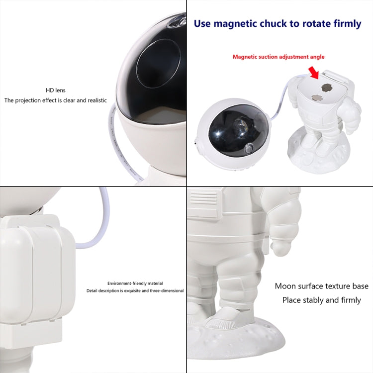 5W Astronaut Starry Sky Projection Lamp USB Night Light