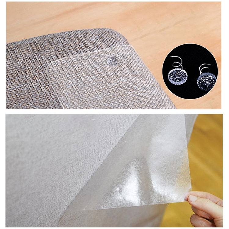 2pcs/pack Cat Scratch Protection PVC Sofa Anti-scratch Stickers , Size: 30x45cm