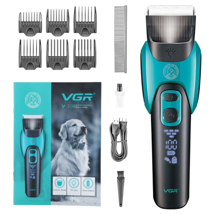 VGR V-208 Professional Pet Barber Electric Hair Clipper