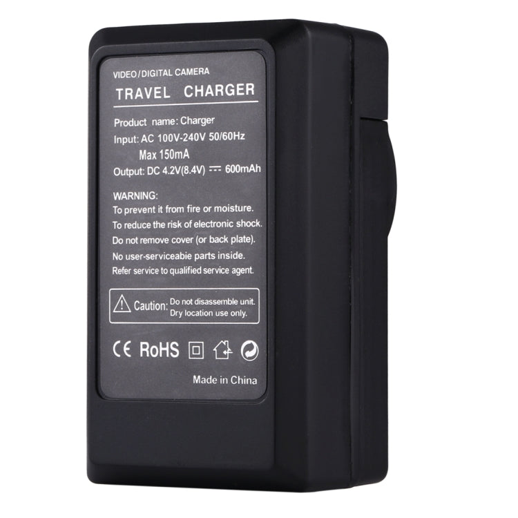 PULUZ EU Plug Battery Charger with Cable for CASIO CNP40 Battery