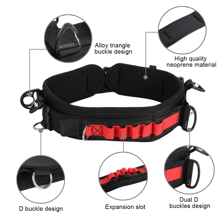 PULUZ Multi-functional Bundle Waistband Strap Belt  with Hook for SLR / DSLR Cameras